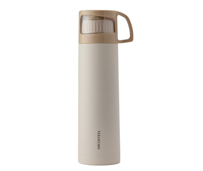 תרמוס עם כוס צבע אבן Arcosteel